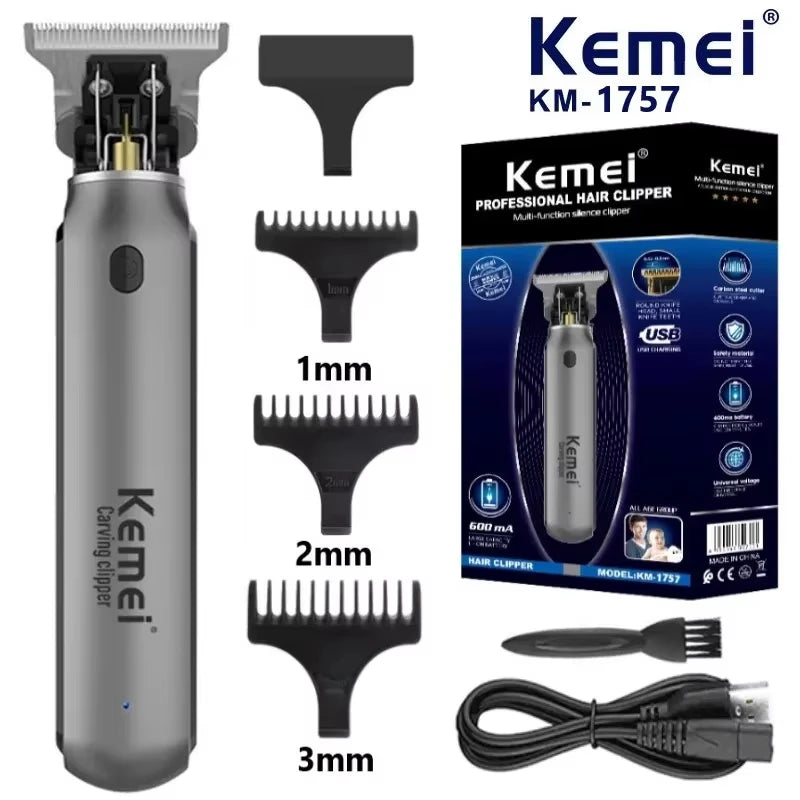 Máquina de Corte Kemei Recarregável KM-2299