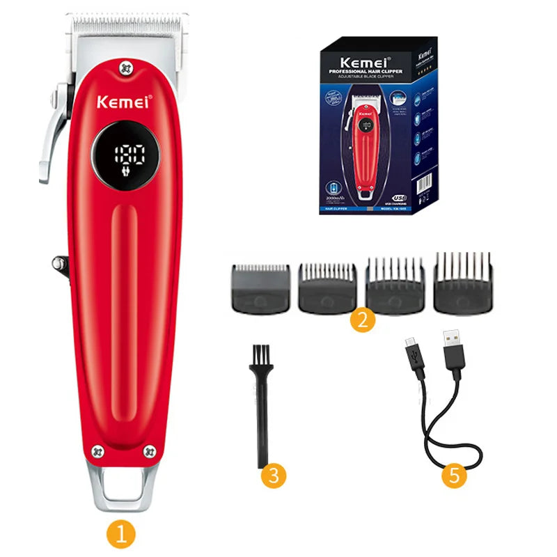 Máquina de Corte Kemei KM-1955 Profissional