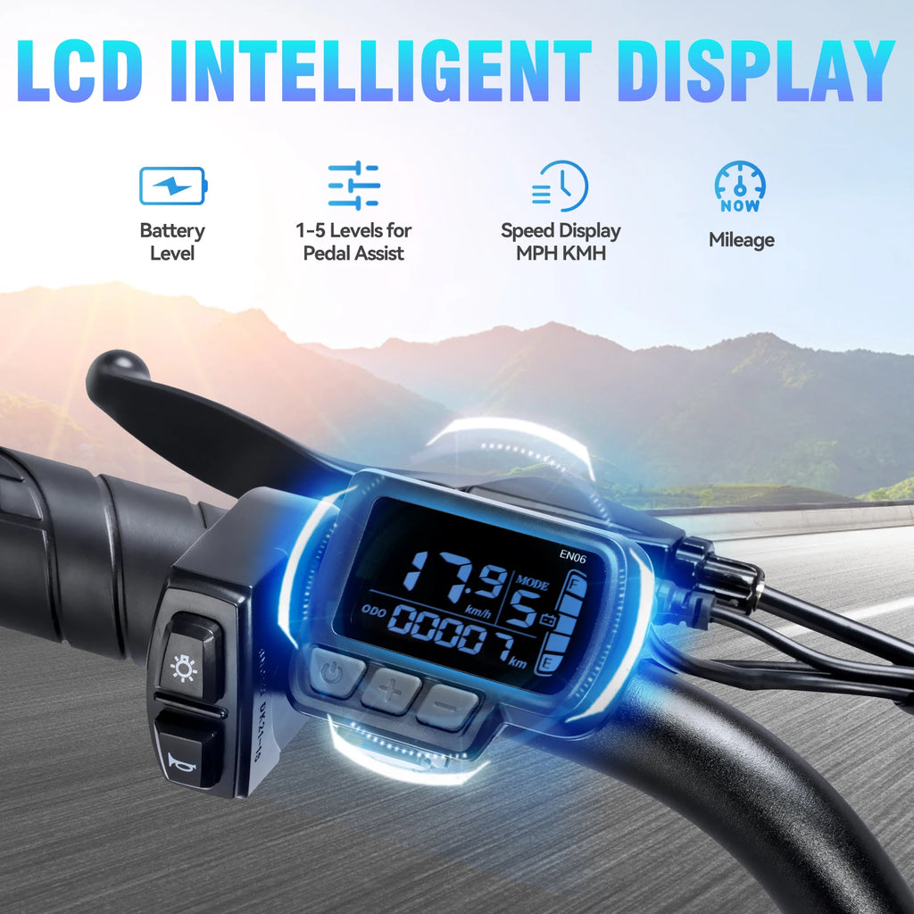 YVY Q20Mini 20" 48V 15Ah Ebike Fat Tire E Bike Electric Dirt Mountain Bike Full Suspension Electric Bicycles for Kids Adults