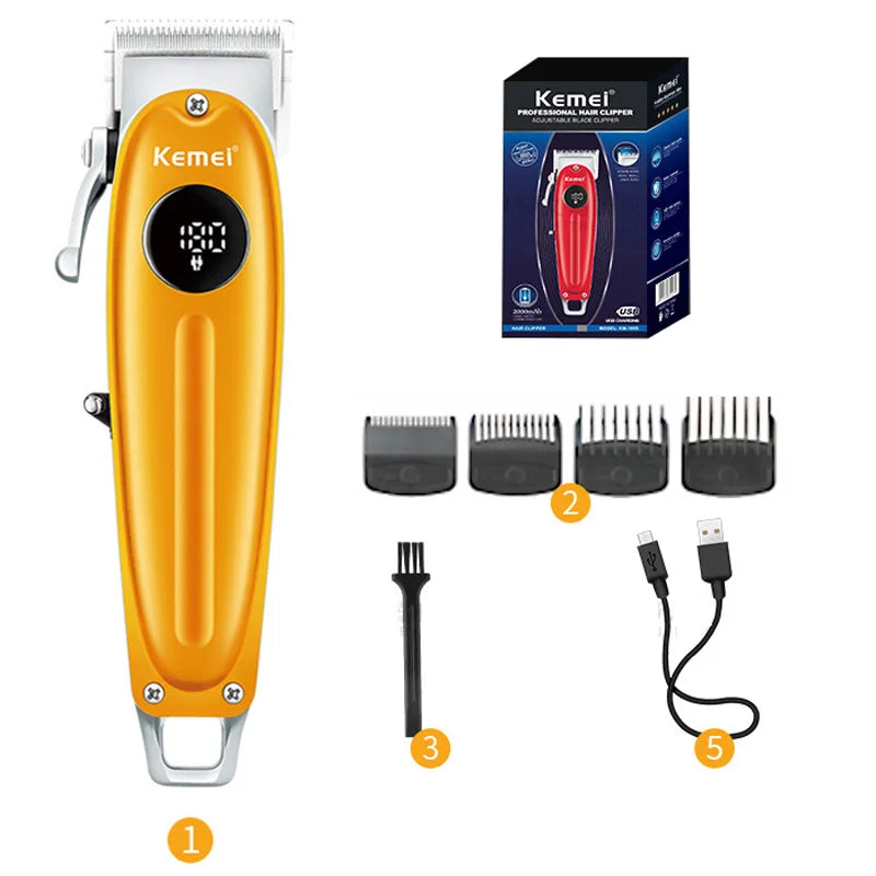 Máquina de Corte Kemei KM-1955 Profissional