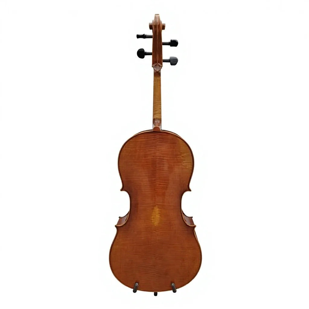 Handmade Cello Hard Case with Performance Examination Use Custom Violin Finish Hand Oil Varnished 4/4