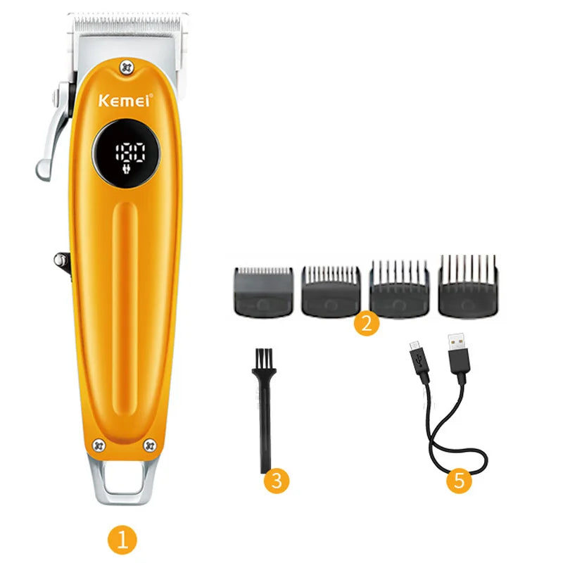 Máquina de Corte Kemei KM-1955 Profissional