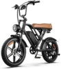 20-inch Full-suspension Fat Tire Off-road Electric Bicycle, Adult Retro Electric Bicycle