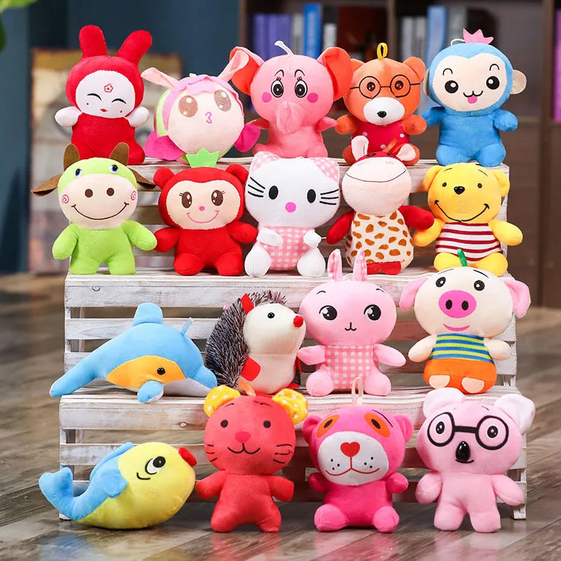 Peluche de dibujos para bodas y fiestas, juego de lanzamiento de anillas, 11–30 cm