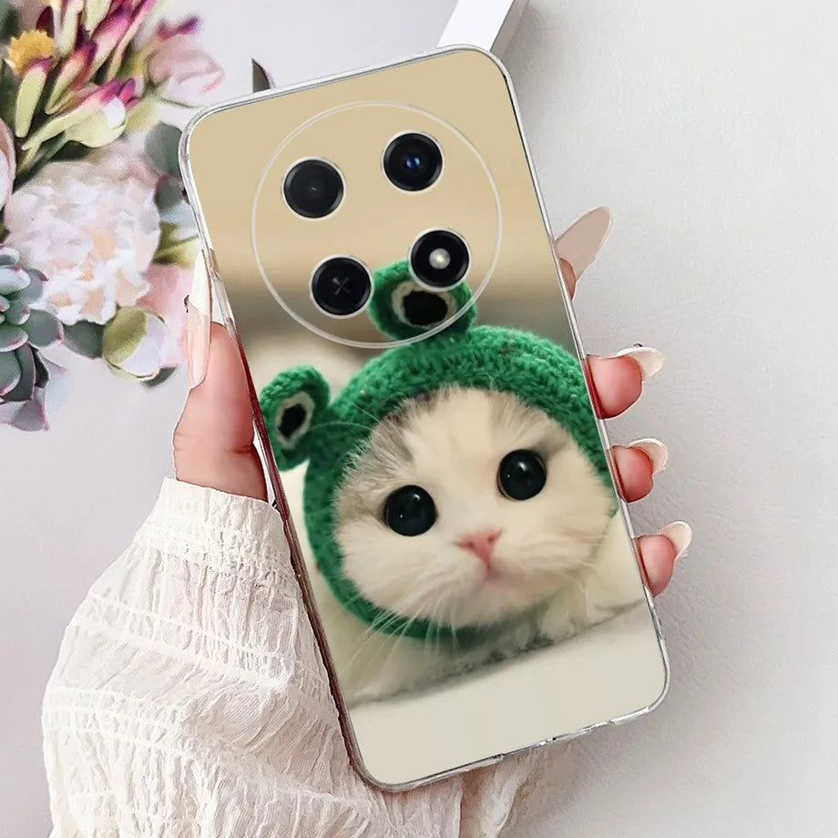 Capa de Silicone para Huawei Nova 12i e 13i