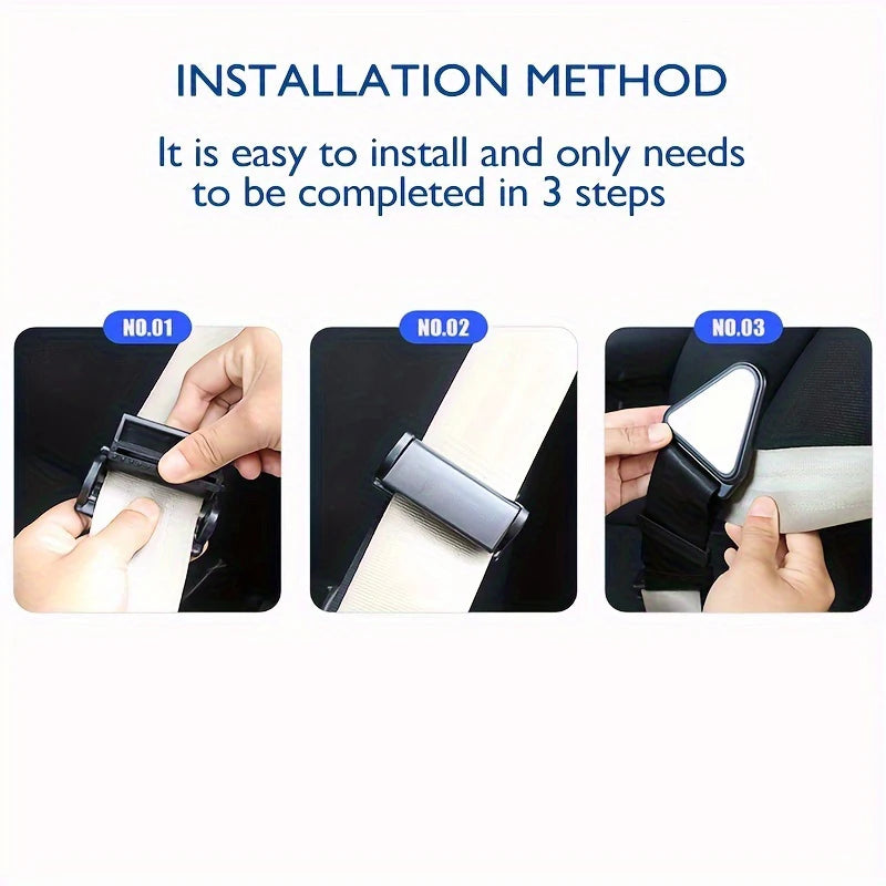 Car Child Safety Belt, Prevents Movement, Adjustable Fastener, Safe and Comfortable, Anti-Neck-Strangling Seat JJ3888