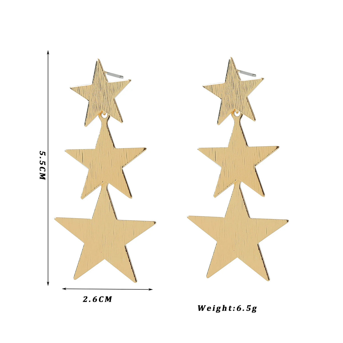 Retro Exaggerate Metal Statement Earrings for Women European Fashion Round Star Square Leaf Twist Geometry Long Earrings Jewelry