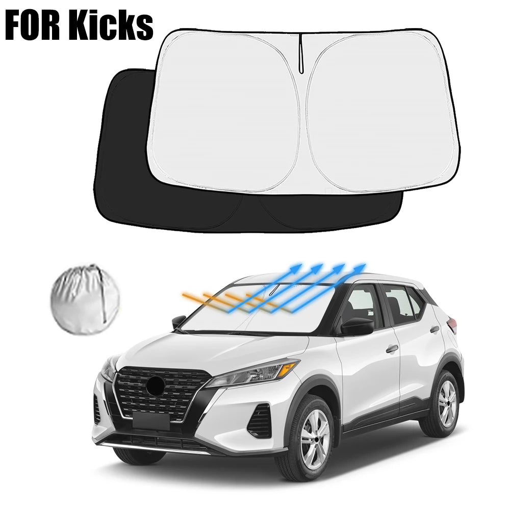 Protetor Solar de Para-brisa para Nissan Kicks