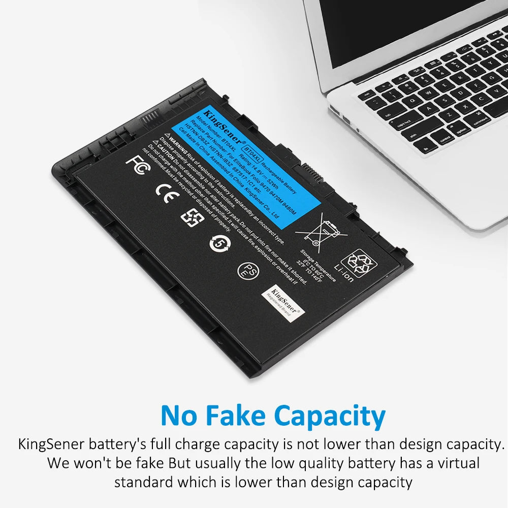 Batterie 52 Wh pour HP EliteBook Folio 9470 et 9480