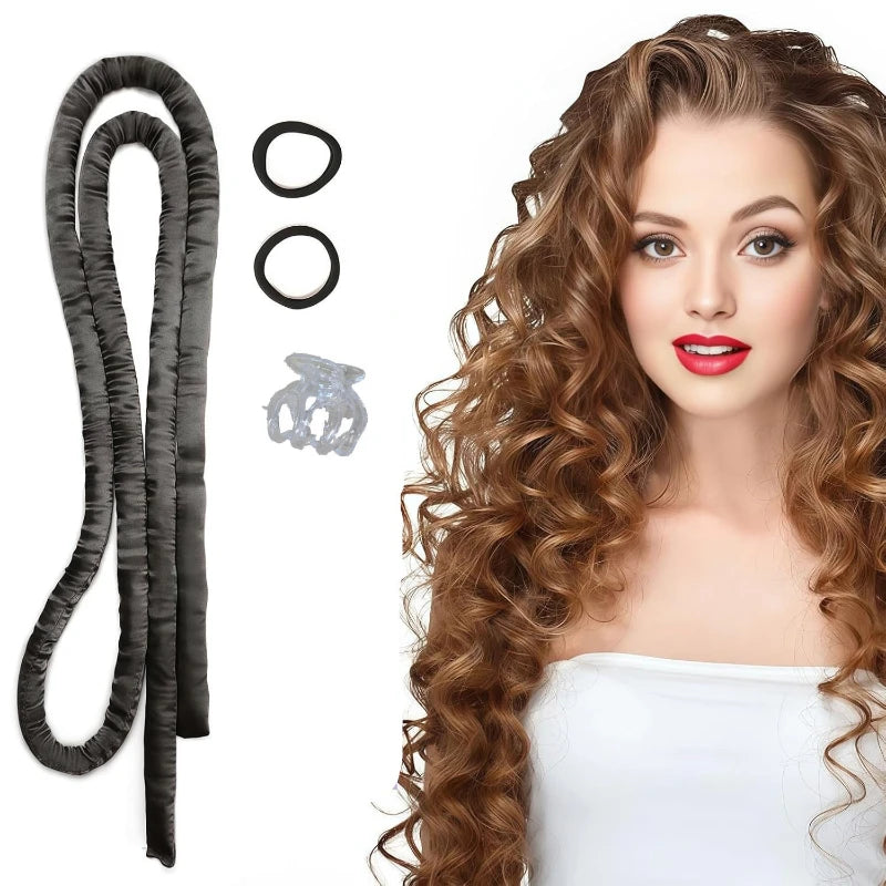 Heatless Curler – No-Heat Hair Curling Headband