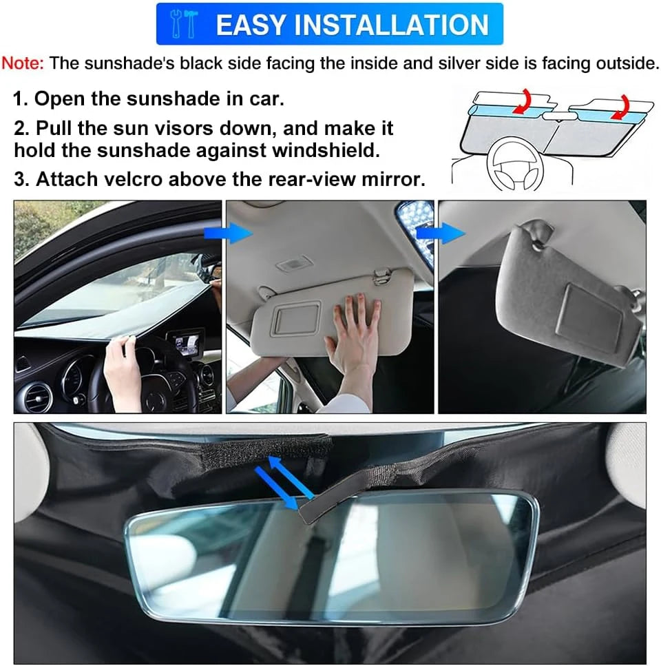 Protetor Solar de Para-brisa para Nissan Kicks