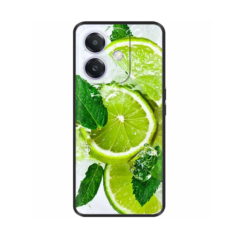 For Oppo A3 A3X 4G 5G Case Luxury TPU Soft Silicone Phone Cases for OPPOA3X OPPOA3 Protective Shell Back Cover Lovely Funda Para