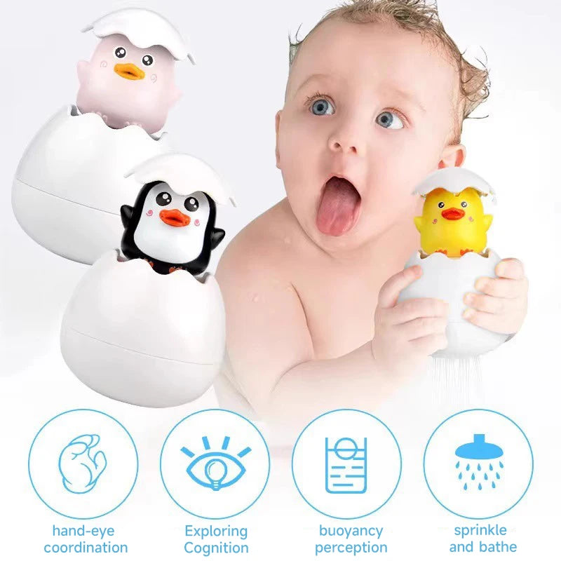 Brinquedo de Banho Infantil com Jato de Água