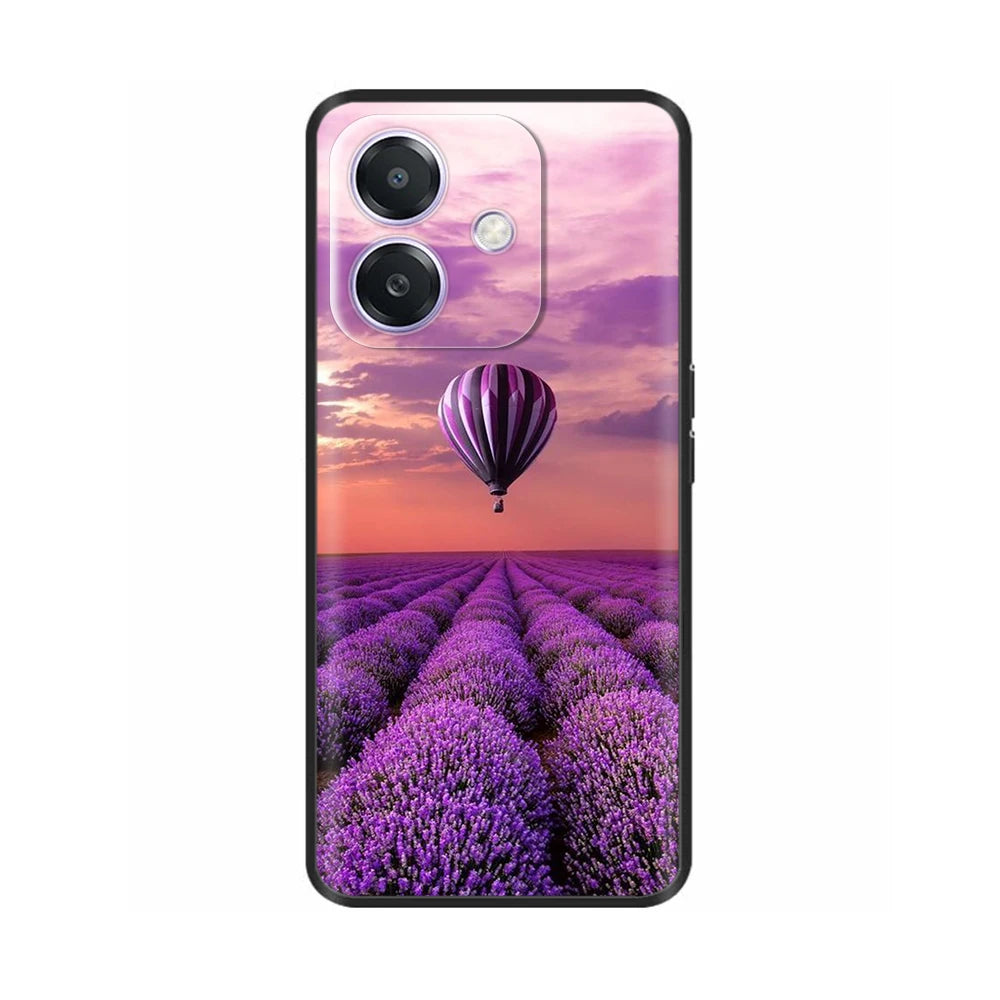 For Oppo A3 A3X 4G 5G Case Luxury TPU Soft Silicone Phone Cases for OPPOA3X OPPOA3 Protective Shell Back Cover Lovely Funda Para