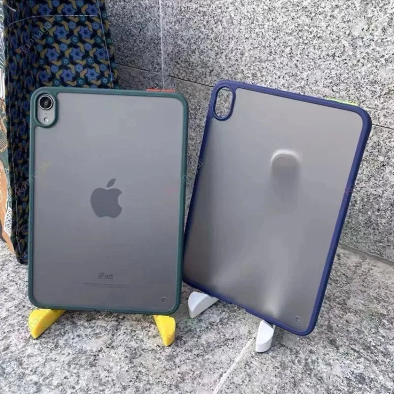 Case for iPad Air 11 13 M4 M3 Case Pro11 12.9 13'' M5 M4 Ultra Thin Case with Matte Back TPU Bumper Air4 5 10.9'' 8th 9th 10.2''