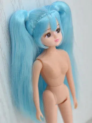 new arrival  school Licca doll body with head girl toys with long hair