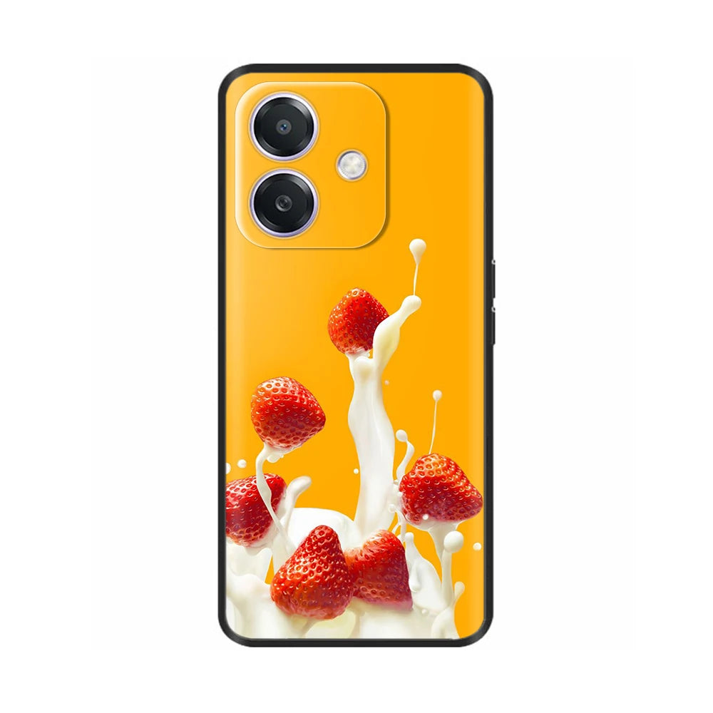 For Oppo A3 A3X 4G 5G Case Luxury TPU Soft Silicone Phone Cases for OPPOA3X OPPOA3 Protective Shell Back Cover Lovely Funda Para
