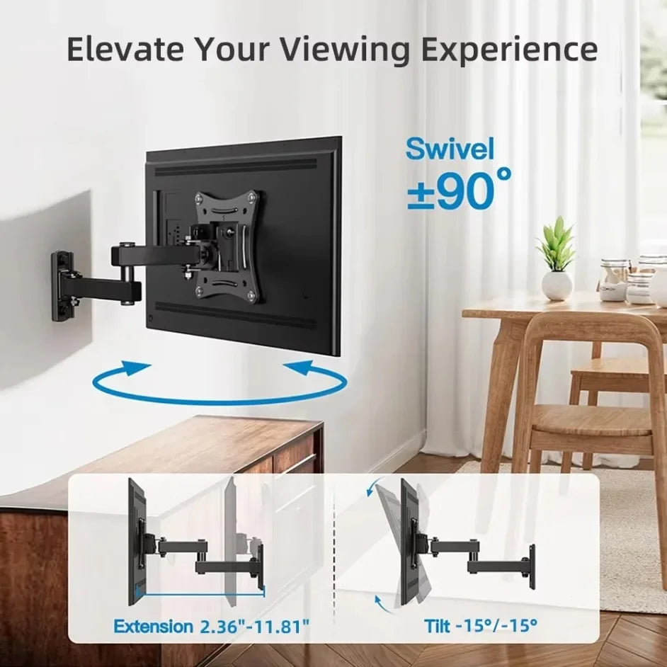 Suporte de Parede Articulado para TV e Monitor 10–32"