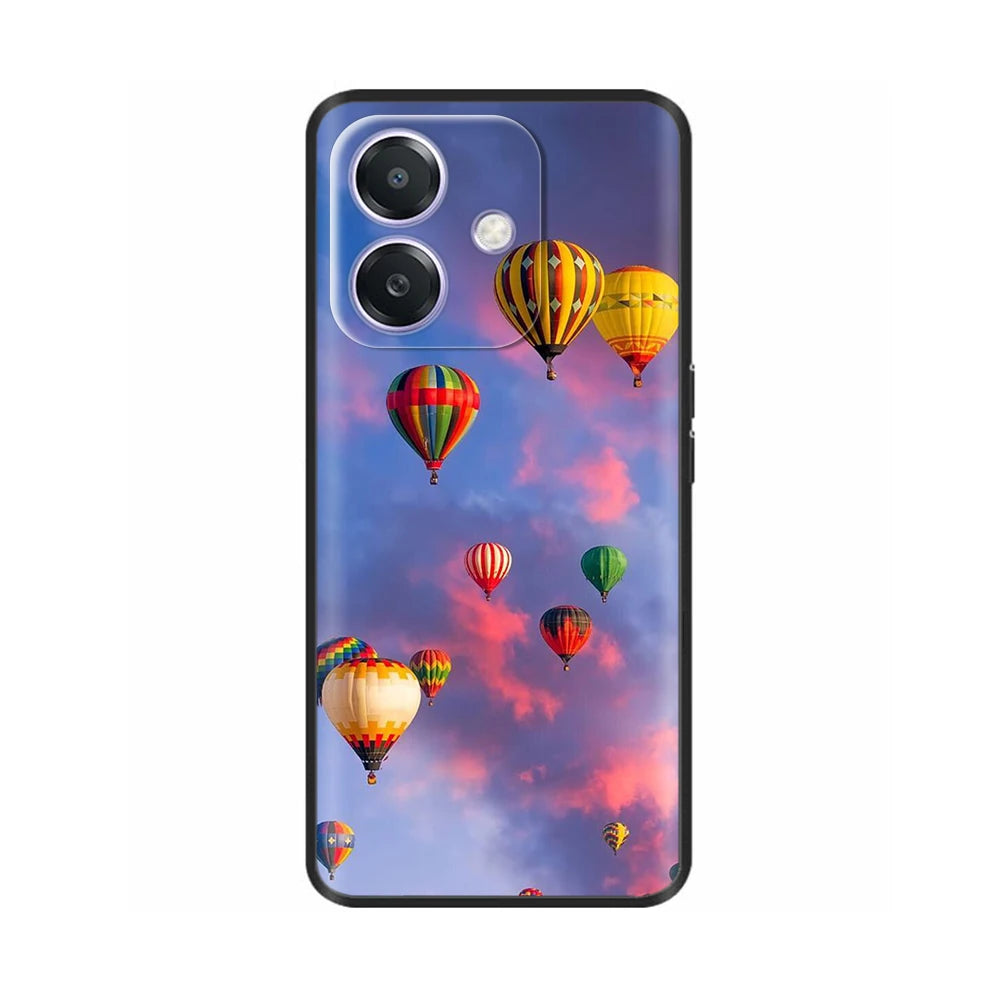 For Oppo A3 A3X 4G 5G Case Luxury TPU Soft Silicone Phone Cases for OPPOA3X OPPOA3 Protective Shell Back Cover Lovely Funda Para