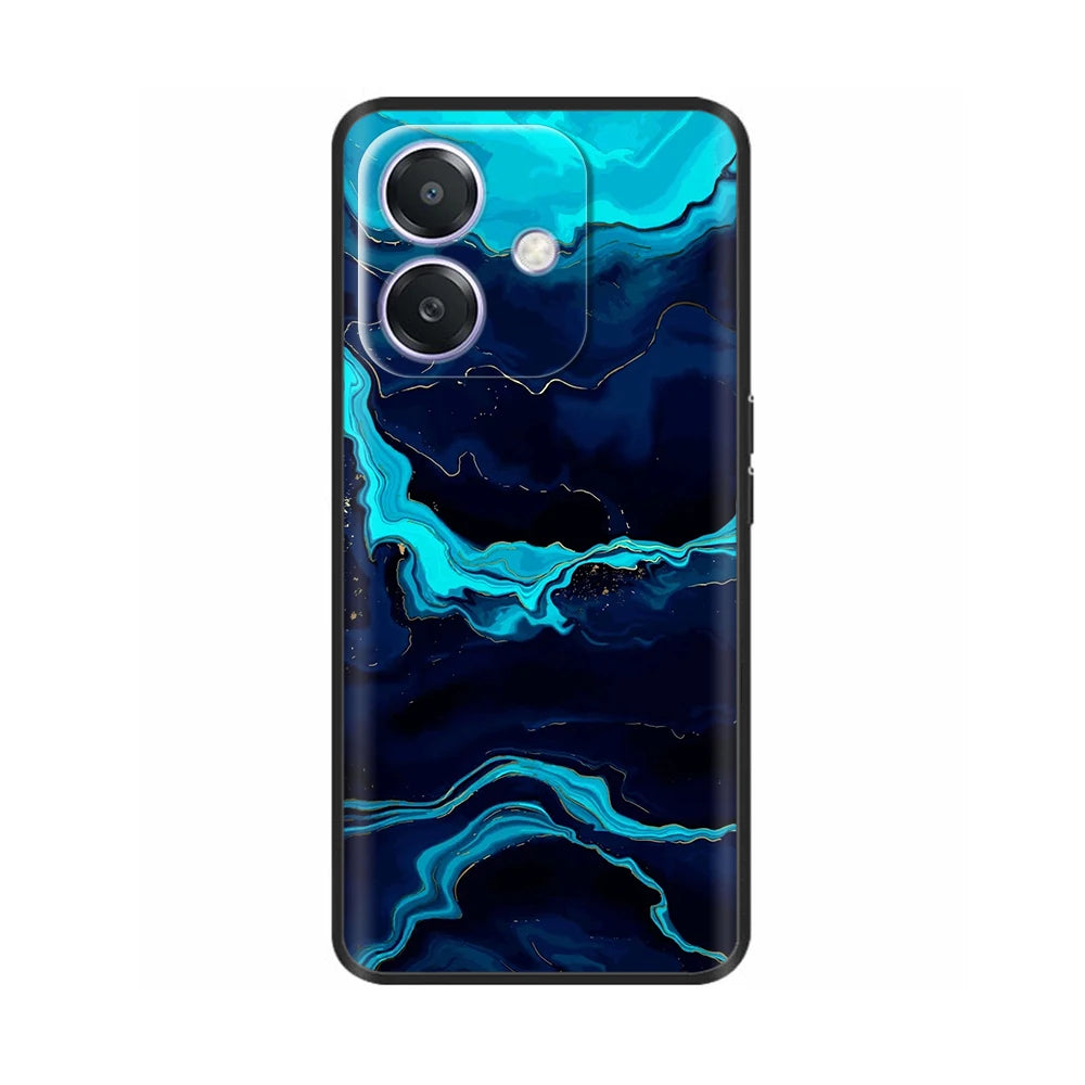 For Oppo A3 A3X 4G 5G Case Luxury TPU Soft Silicone Phone Cases for OPPOA3X OPPOA3 Protective Shell Back Cover Lovely Funda Para