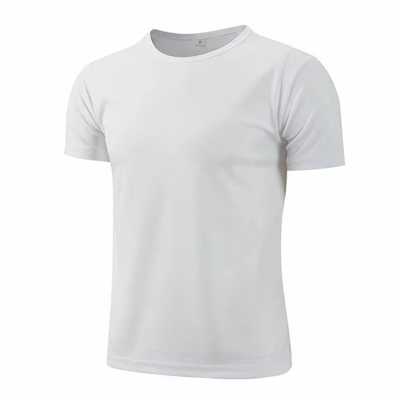 Multicolor Quick Dry Short Sleeve Sport T Shirt Gym Jerseys Fitness Tee Shirt Running T-Shirt Men's Breathable Sportswear Tops