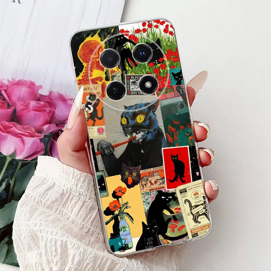Capa de Silicone para Huawei Nova 12i e 13i