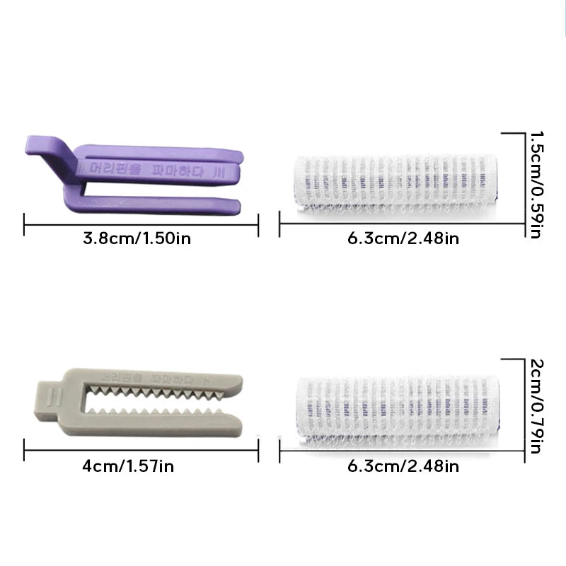 Kit 24 Bobes para Permanente e Modelagem de Cabelo
