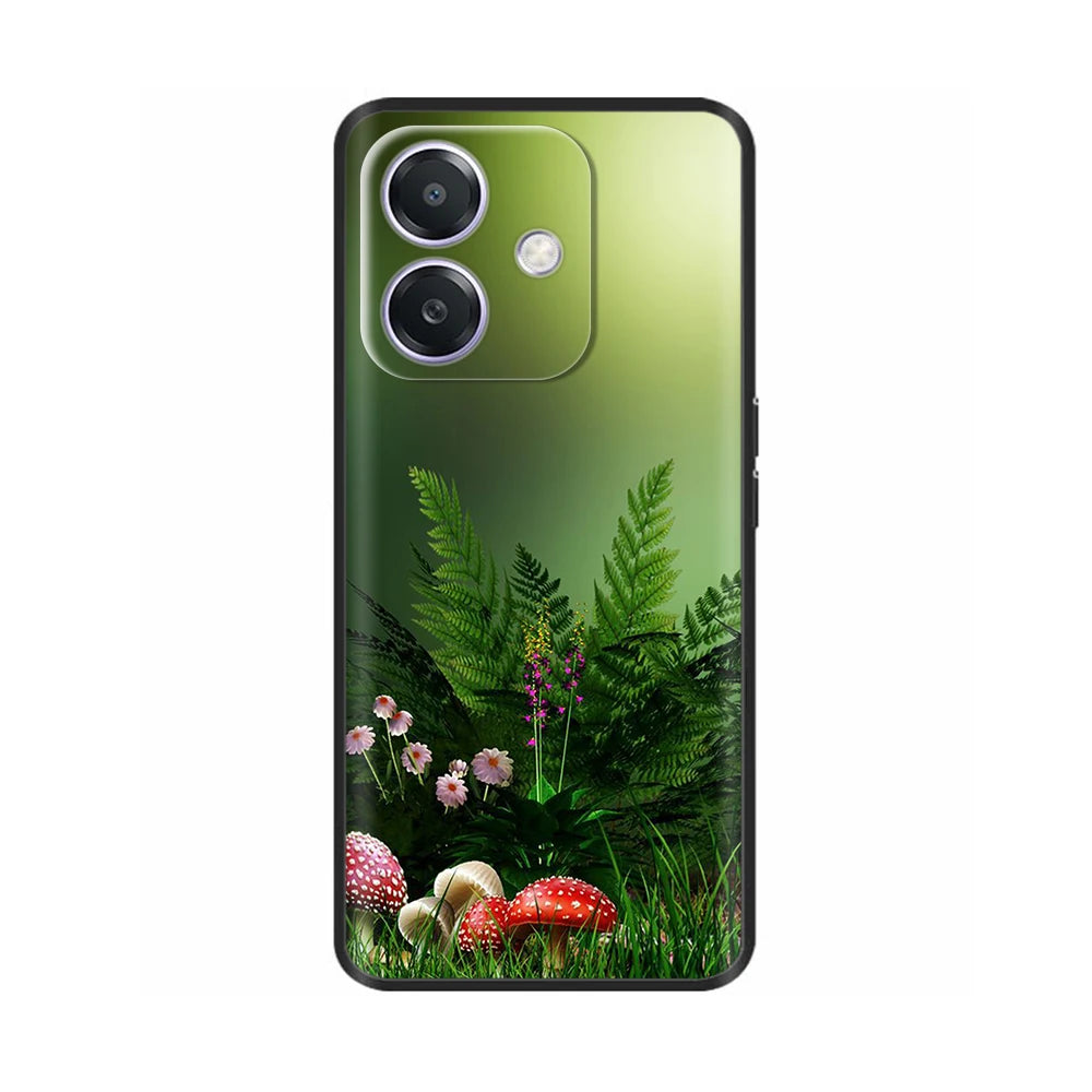 For Oppo A3 A3X 4G 5G Case Luxury TPU Soft Silicone Phone Cases for OPPOA3X OPPOA3 Protective Shell Back Cover Lovely Funda Para