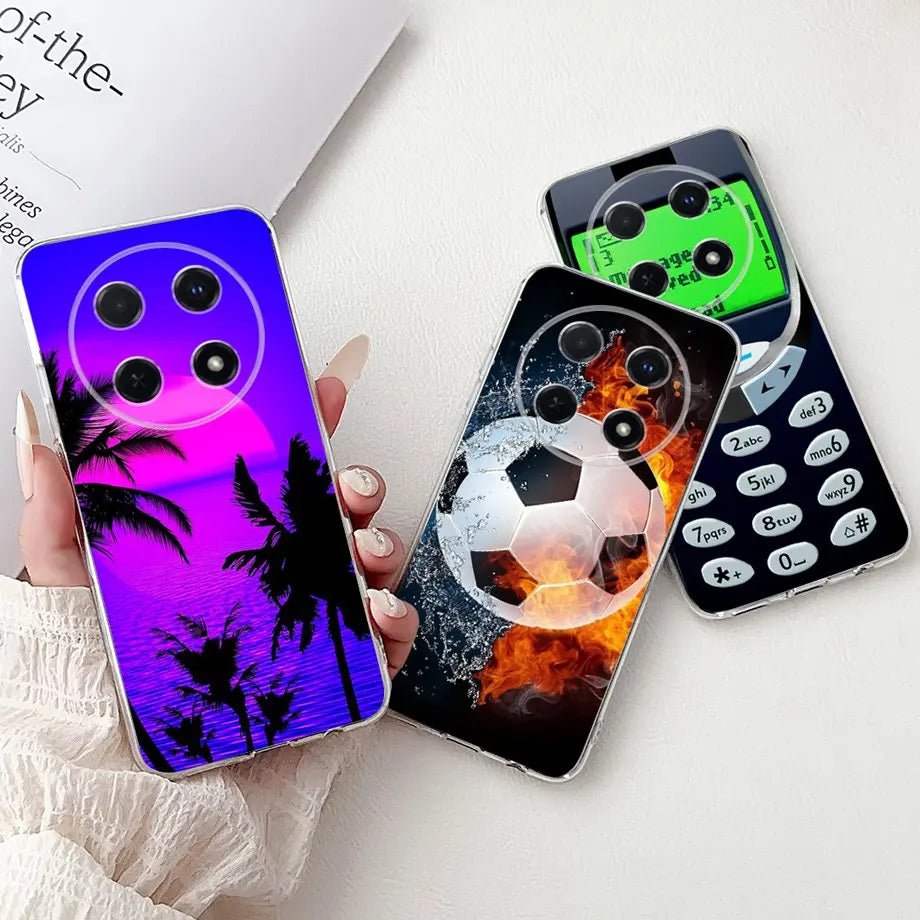 Capa de Silicone para Huawei Nova 12i e 13i