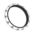 Syria Flag Syrian Car Steering Wheel Cover 38cm Elastic Steering Wheel Protective Cover Fashion Car-styling Car Accessories