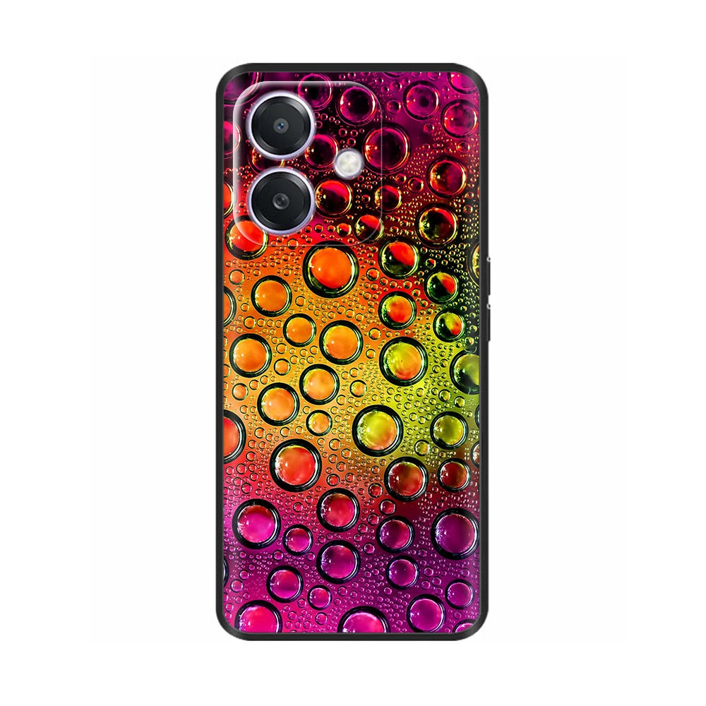 For Oppo A3 A3X 4G 5G Case Luxury TPU Soft Silicone Phone Cases for OPPOA3X OPPOA3 Protective Shell Back Cover Lovely Funda Para