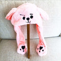 Gorro e cachecol de inverno de pelúcia BT21 Anime, Cooky RJ Chimmy