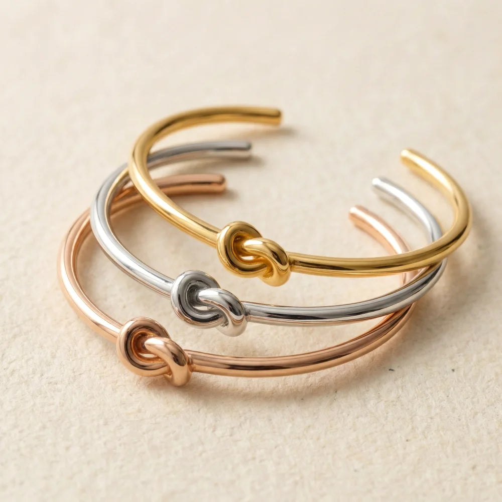 Women's Infinity Knot Stainless Steel Bracelet