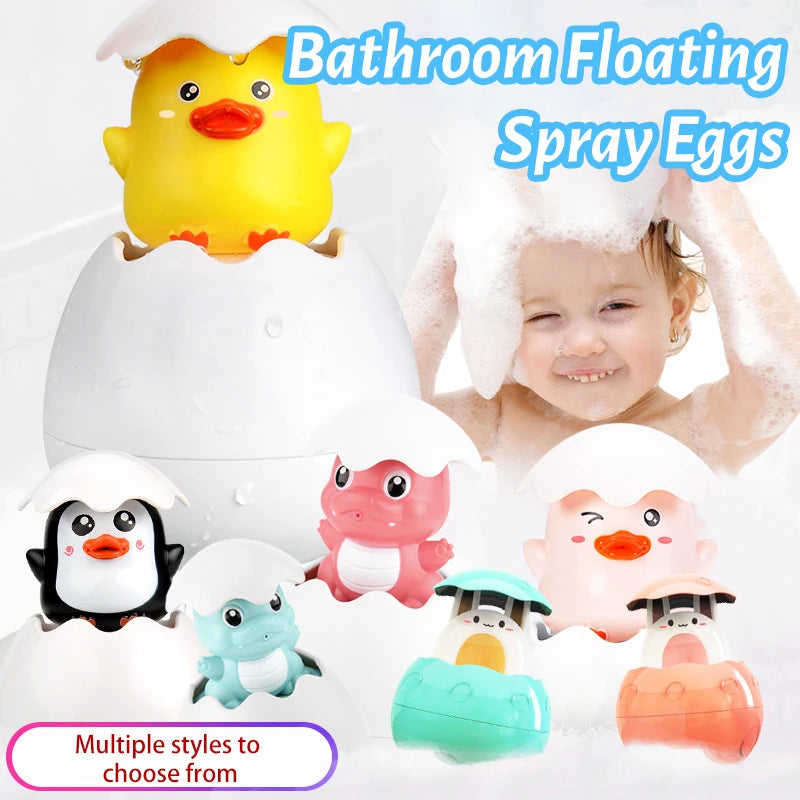 Brinquedo de Banho Infantil com Jato de Água