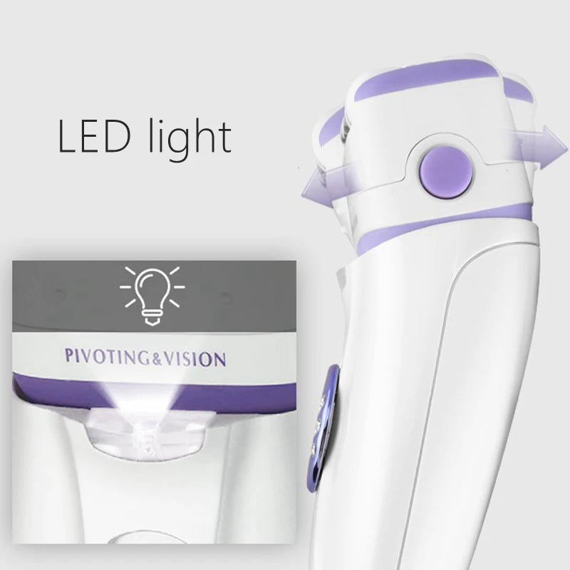 Kemei 3-in-1 Women's Electric Epilator