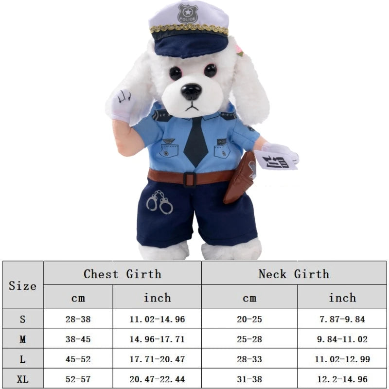 Funny Pet Dog Cosplay Clothes Novelty Puppy Halloween Costumes Sweatshirt Christmas Festival Party Outfit Pet Dress Dog Coat