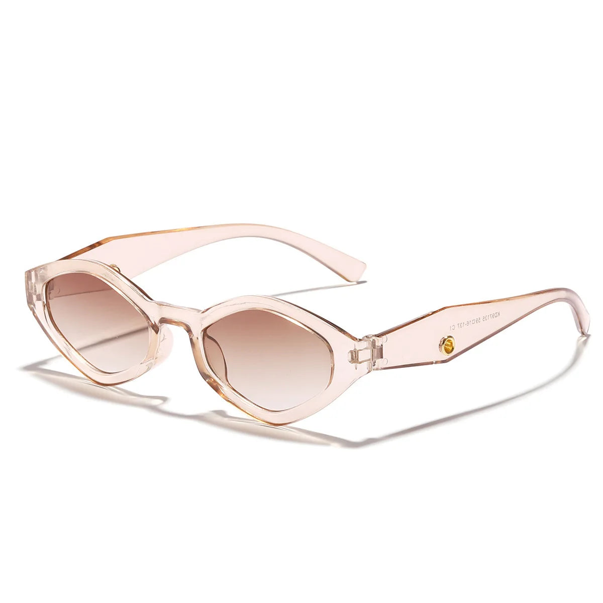 Vintage Small Frame Cat Eye Sunglasses Women Brand Designer Fashion Goggle Leisure Vacation UV400 Sunscreen Sunnies