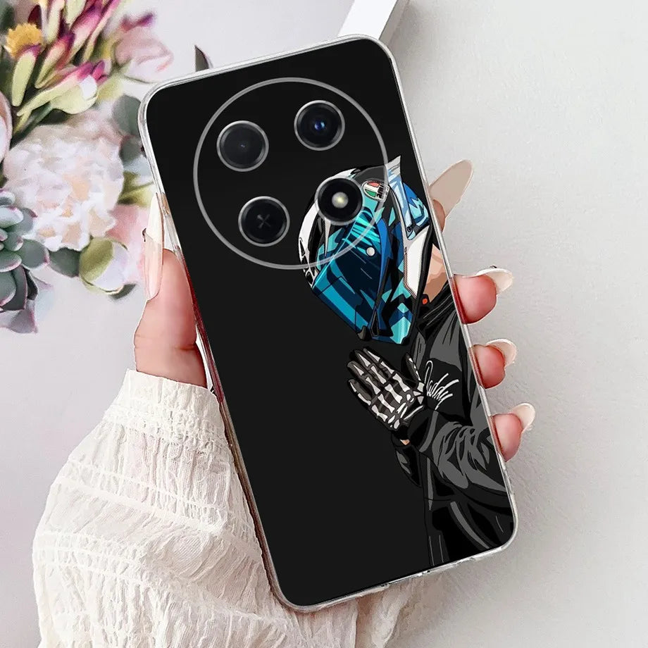 Capa de Silicone para Huawei Nova 12i e 13i