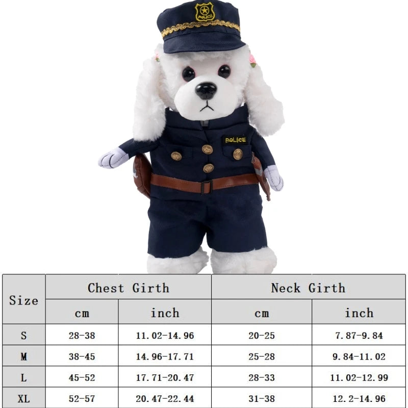 Funny Pet Dog Cosplay Clothes Novelty Puppy Halloween Costumes Sweatshirt Christmas Festival Party Outfit Pet Dress Dog Coat