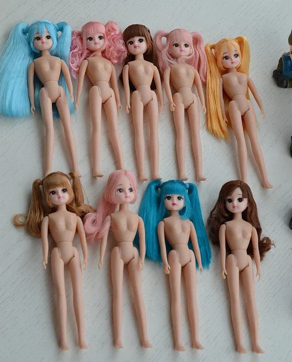 new arrival  school Licca doll body with head girl toys with long hair