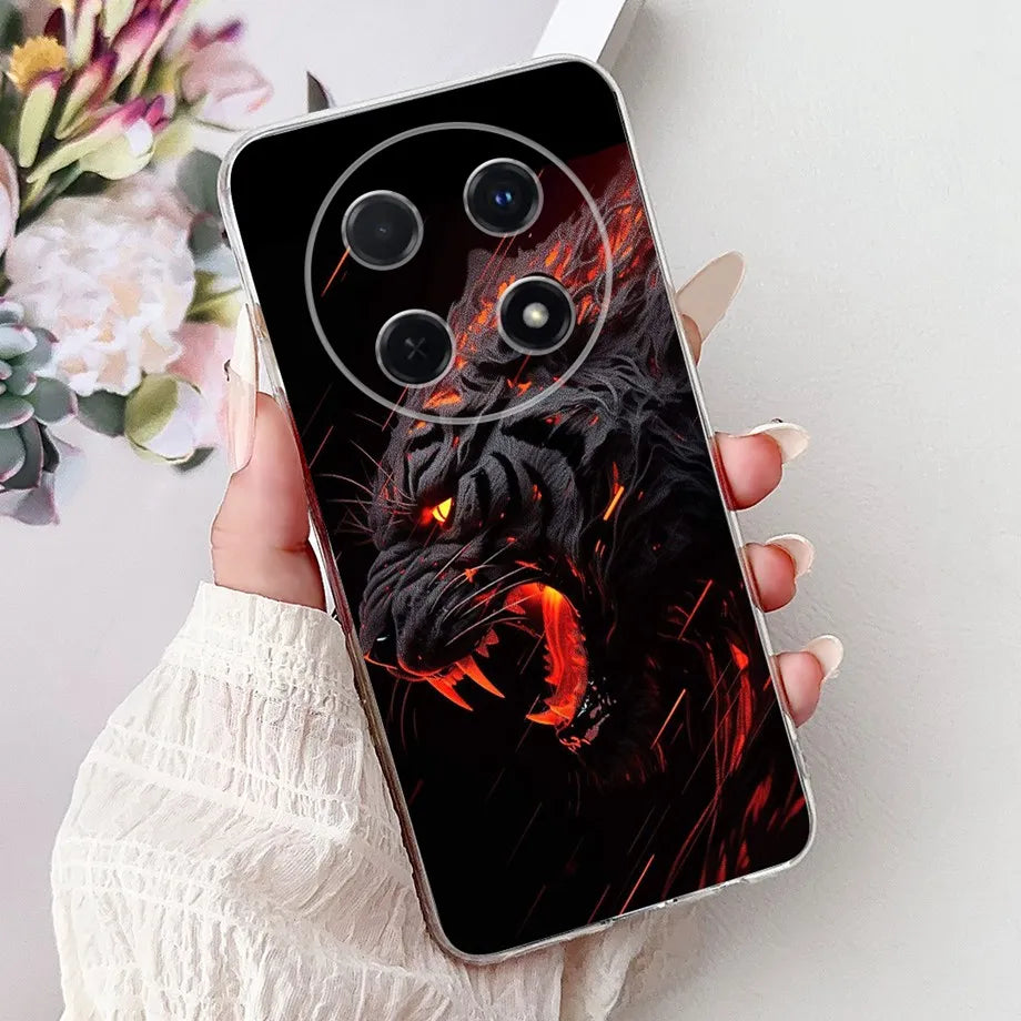 Capa de Silicone para Huawei Nova 12i e 13i