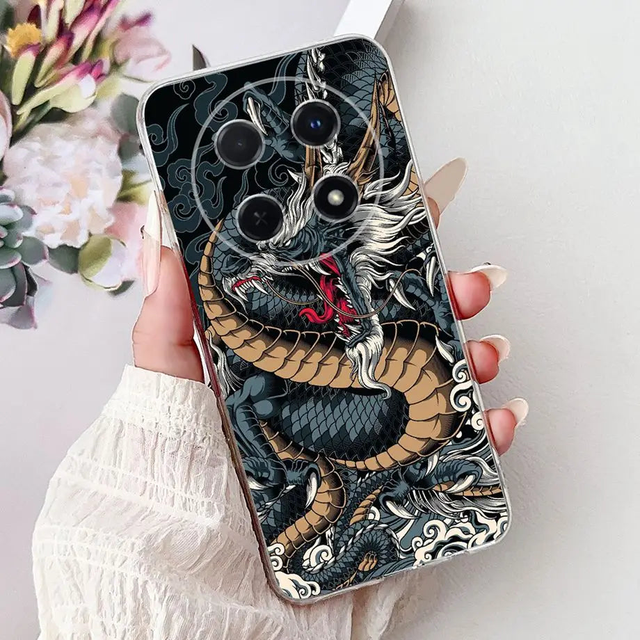 Capa de Silicone para Huawei Nova 12i e 13i