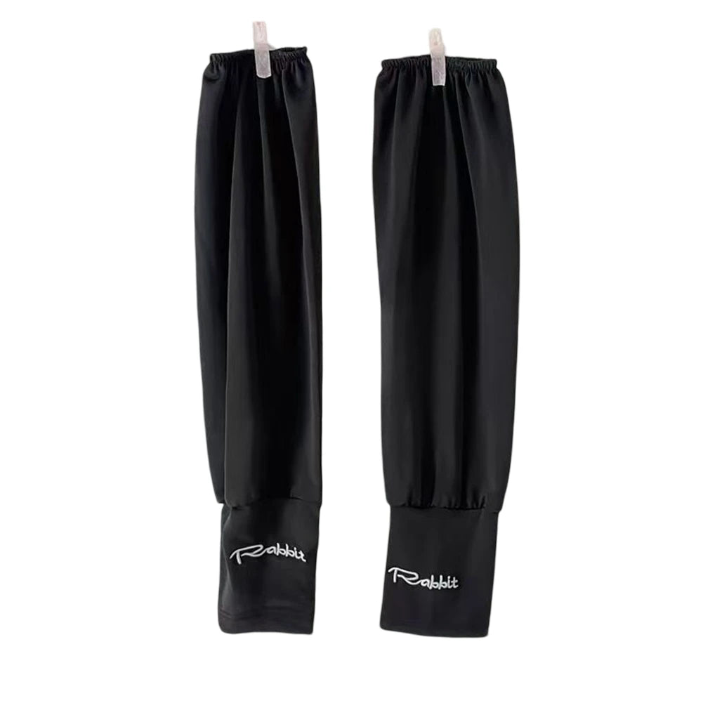 2pcs Bicycle Cooling UV Arm Sleeves Lightweight Loose Sunscreen Ice Silk UPF50+ Protection Sleeve For Outdoor Riding Accessories