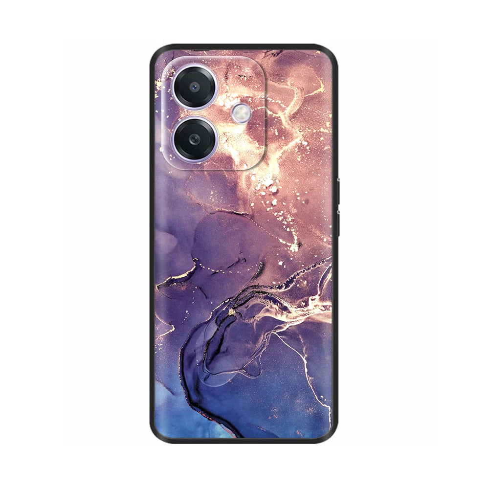 For Oppo A3 A3X 4G 5G Case Luxury TPU Soft Silicone Phone Cases for OPPOA3X OPPOA3 Protective Shell Back Cover Lovely Funda Para