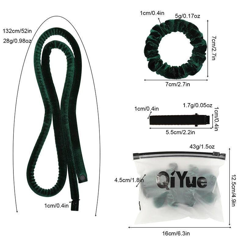 Heatless Curler – No-Heat Hair Curling Headband