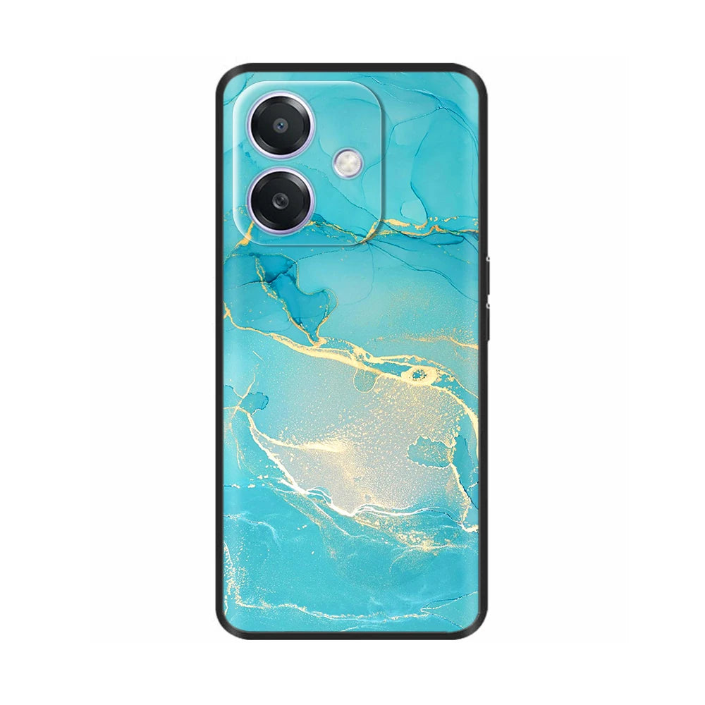 For Oppo A3 A3X 4G 5G Case Luxury TPU Soft Silicone Phone Cases for OPPOA3X OPPOA3 Protective Shell Back Cover Lovely Funda Para