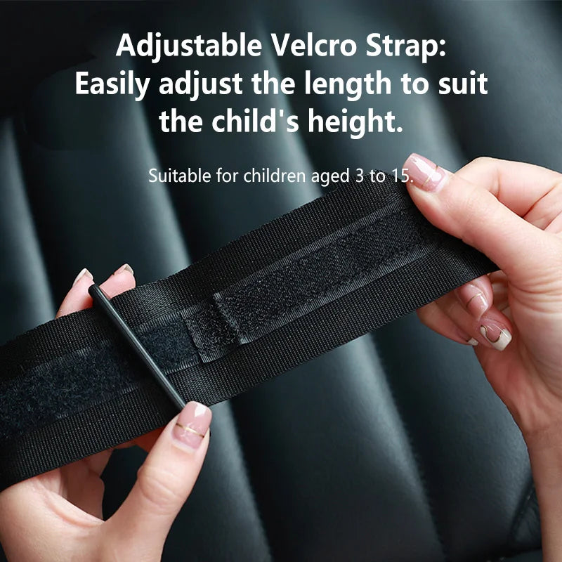 Car Child Safety Belt Prevents Movement Adjustable Fastener Safe and Comfortable Anti-Neck-Strangling Seat Convenient Limiter